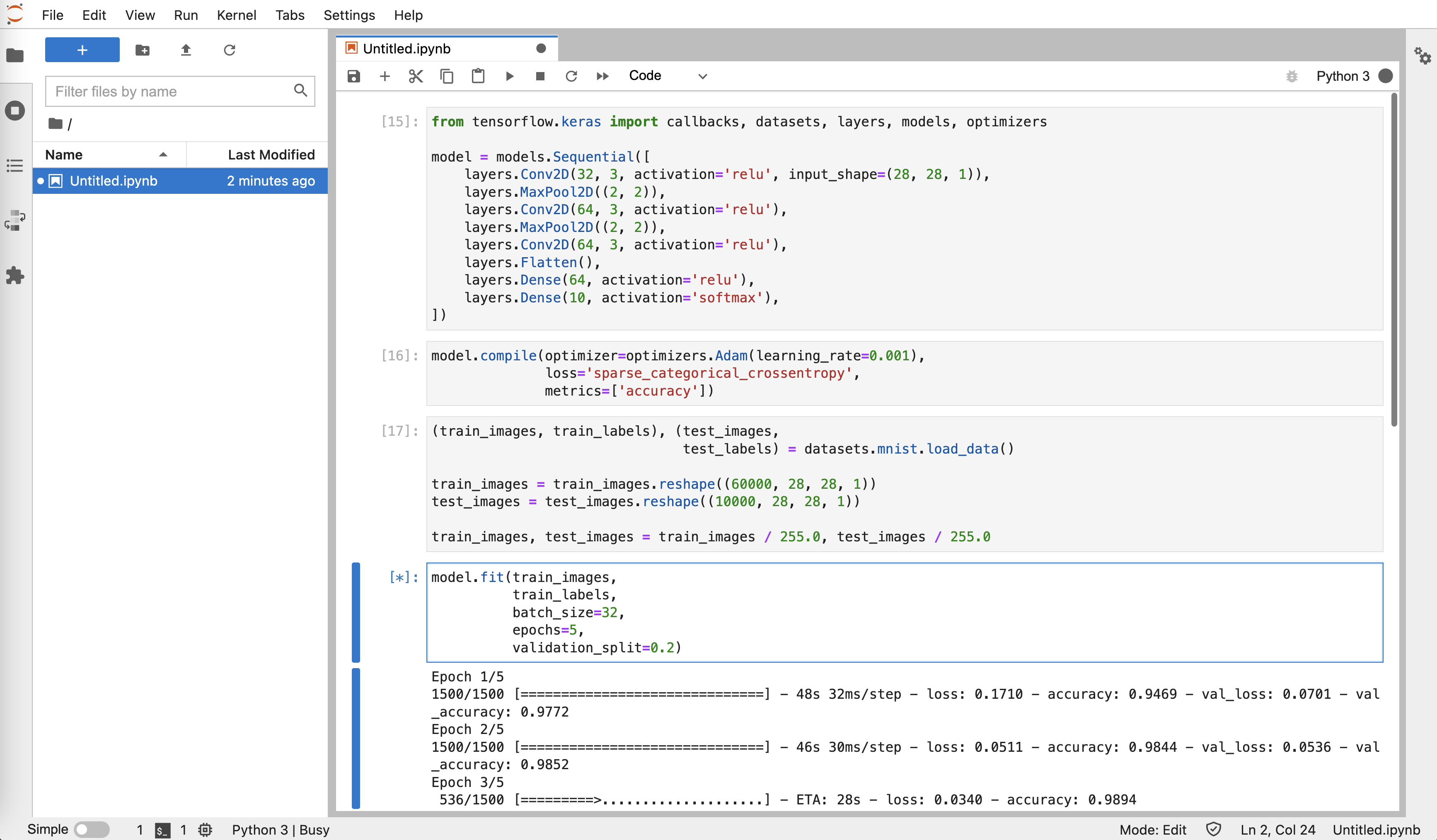 jupyterLab-notebook